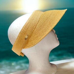 SCALA Viviana Straw Visor Hat